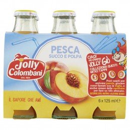 Jus de pêche 6X125ML